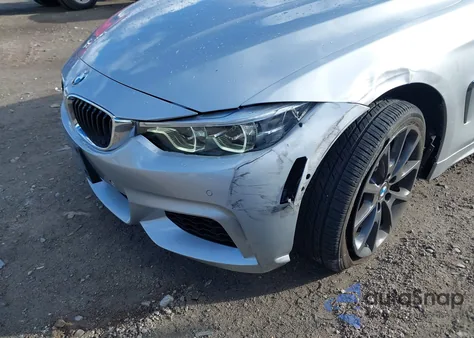 2018 BMW 440I Gran Coupe xDrive z USA, uszkodzony, nr VIN WBA4J7C54JBH13889